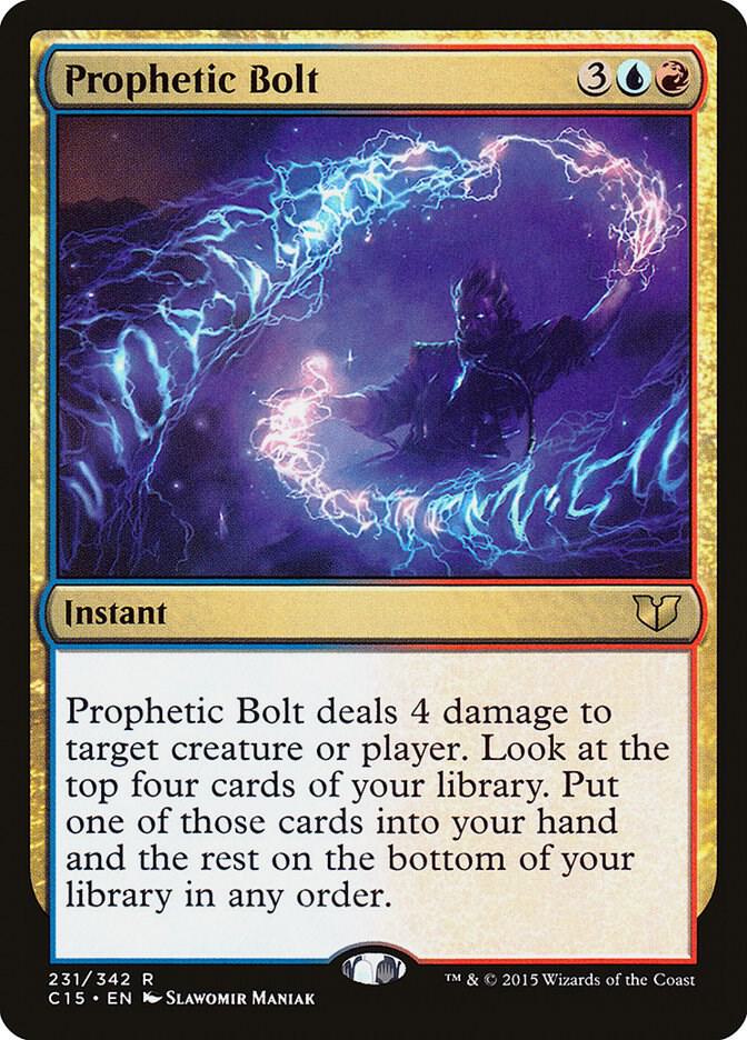 Prophetic Bolt (231) [Commander 2015]