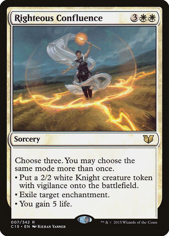 Righteous Confluence (7) [Commander 2015]