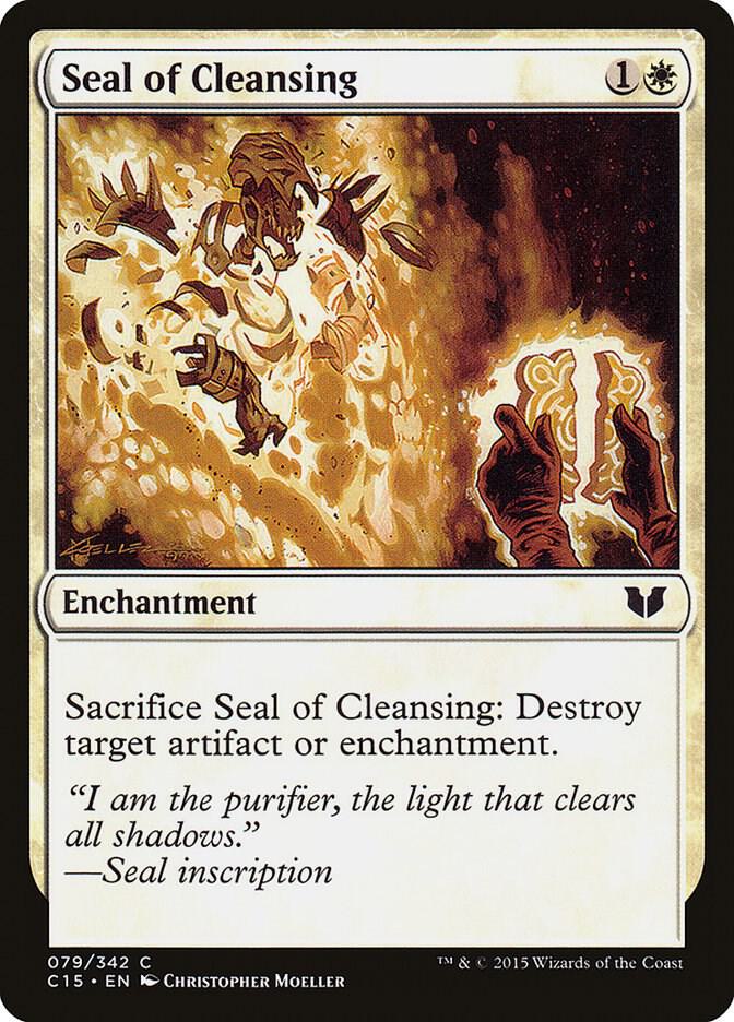 Seal of Cleansing (79) [Commander 2015]