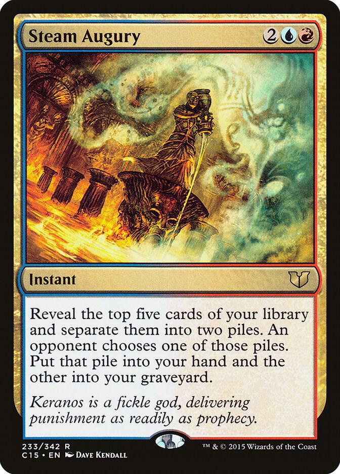 Steam Augury (233) [Commander 2015]