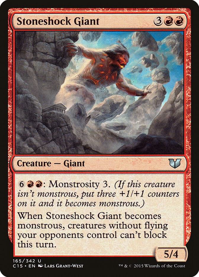 Stoneshock Giant (165) [Commander 2015]