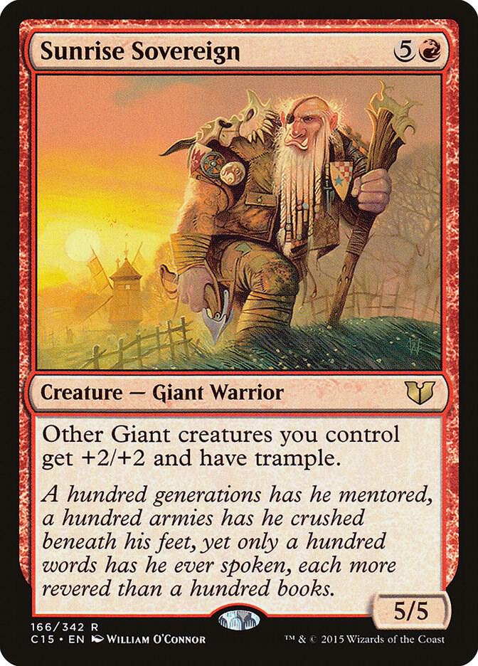 Sunrise Sovereign (166) [Commander 2015]