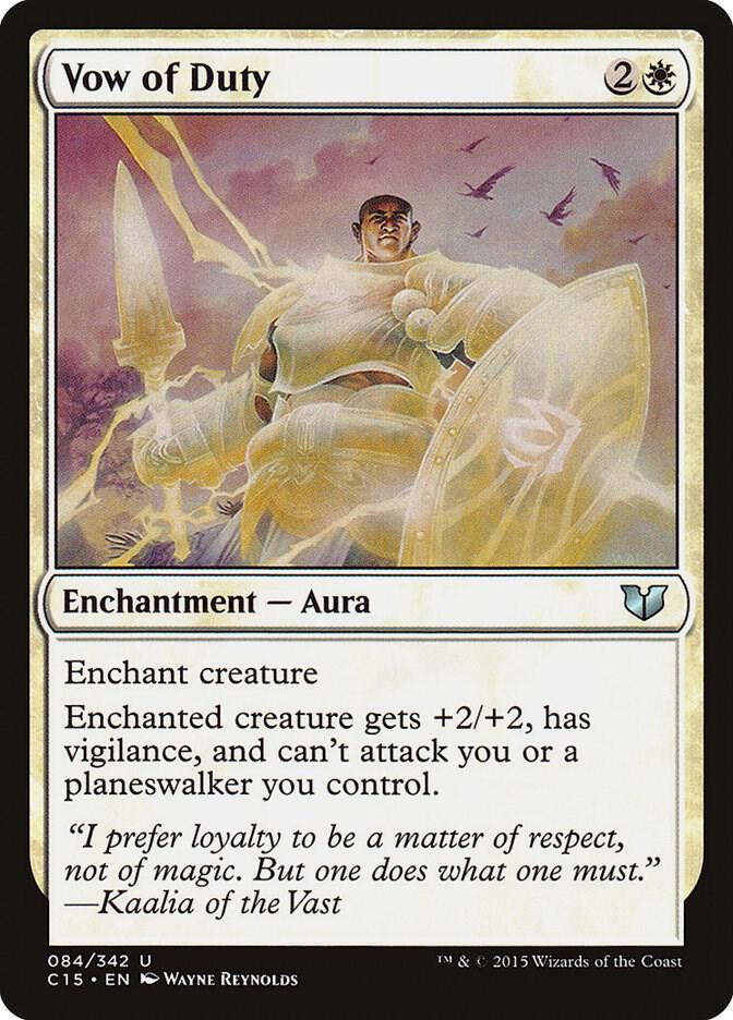 Vow of Duty (84) [Commander 2015]
