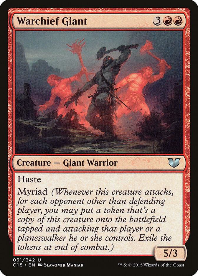 Warchief Giant (31) [Commander 2015]