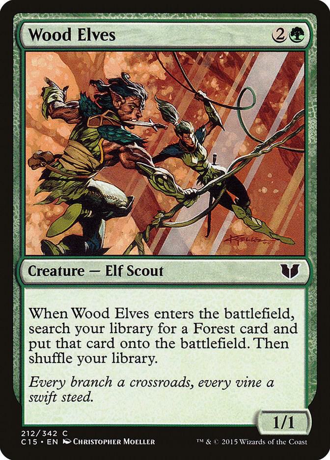 Wood Elves (212) [Commander 2015]