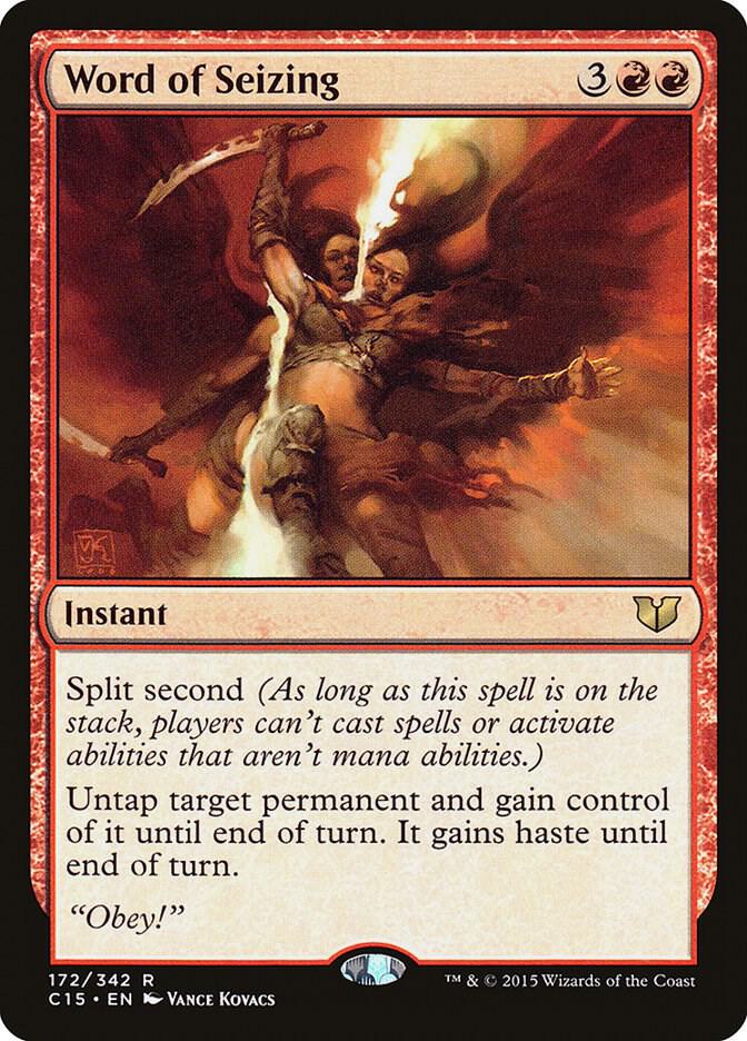 Word of Seizing (172) [Commander 2015]