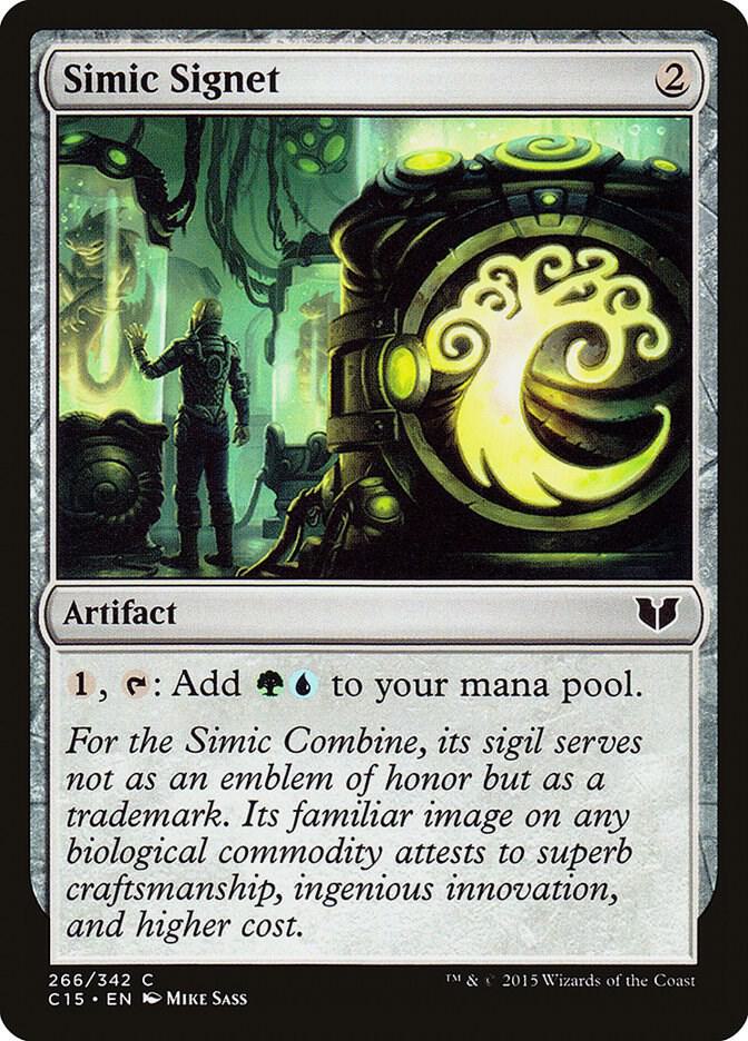 Simic Signet (266) [Commander 2015]