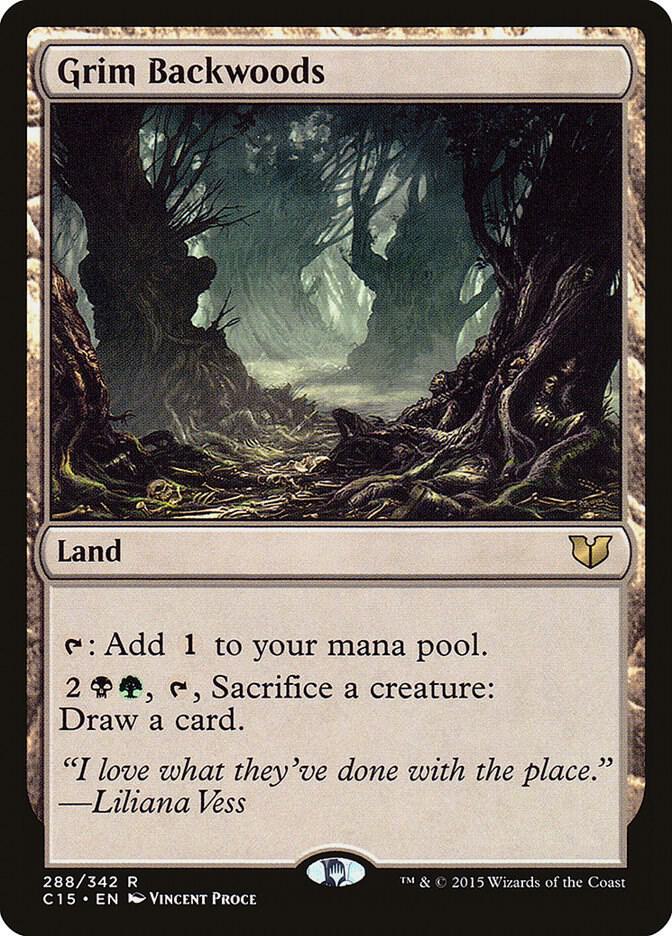 Grim Backwoods (288) [Commander 2015]
