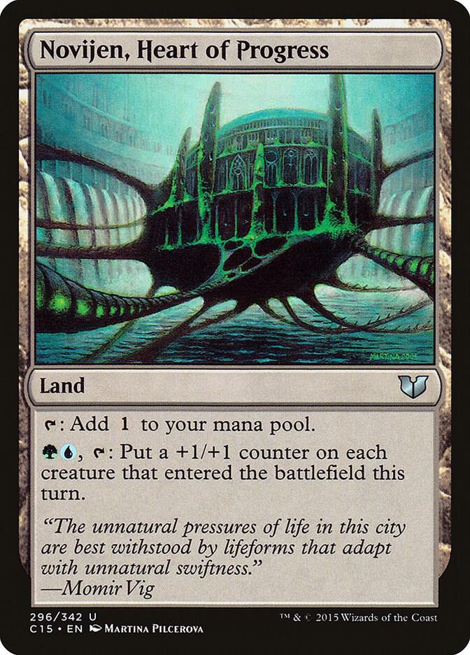 Novijen, Heart of Progress (296) [Commander 2015]
