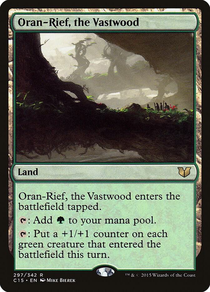 Oran-Rief, the Vastwood (297) [Commander 2015]