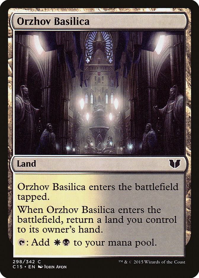 Orzhov Basilica (298) [Commander 2015]