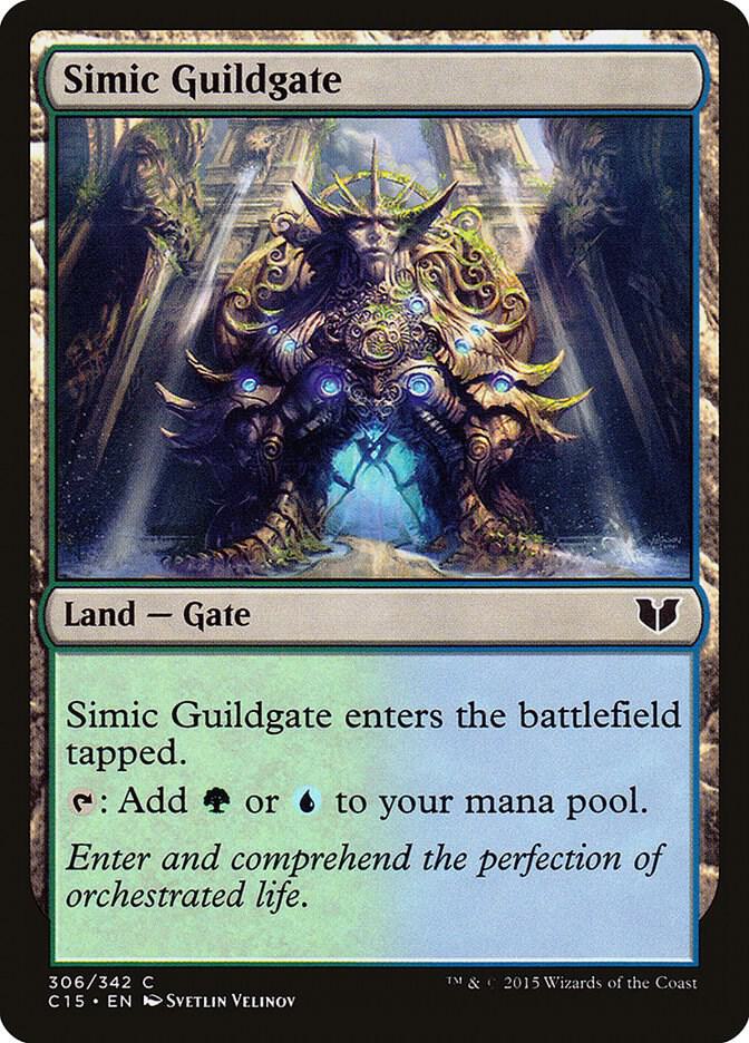 Simic Guildgate (306) [Commander 2015]
