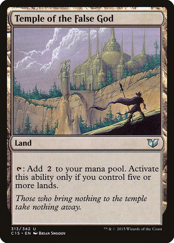 Temple of the False God (313) [Commander 2015]