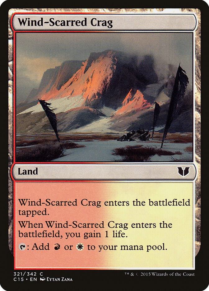 Wind-Scarred Crag (321) [Commander 2015]