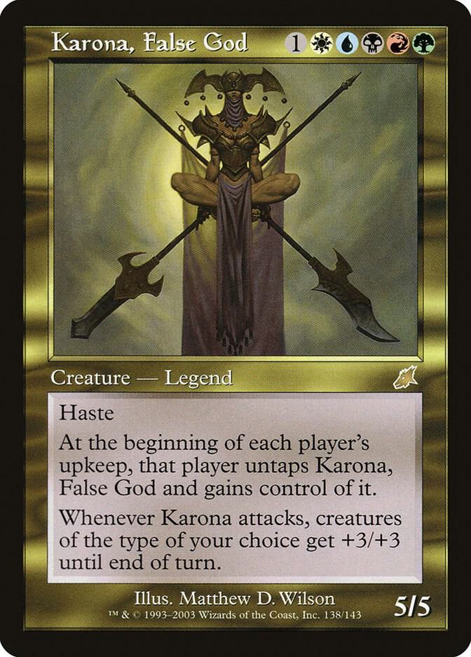 Karona, False God (138) [Scourge]