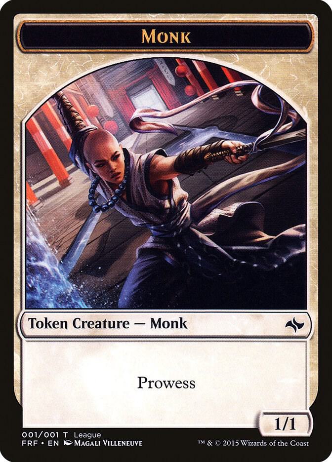 Monk Token (1) [League Promos]