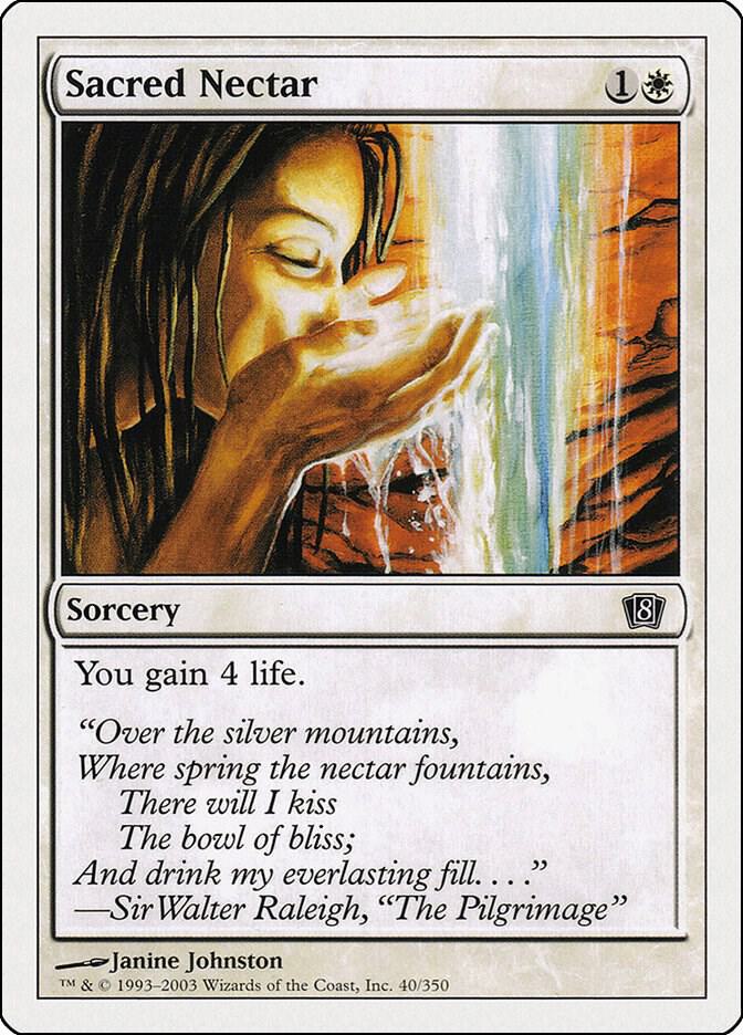 Sacred Nectar (40) [Eighth Edition]