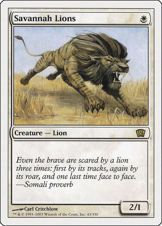 Savannah Lions (43) [Eighth Edition]