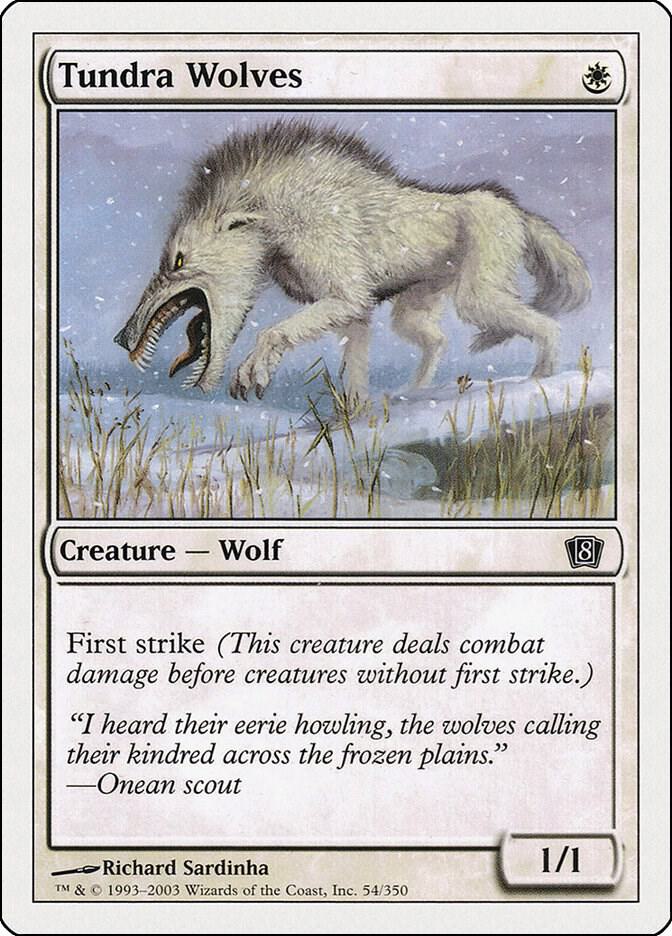 Tundra Wolves (54) [Eighth Edition]