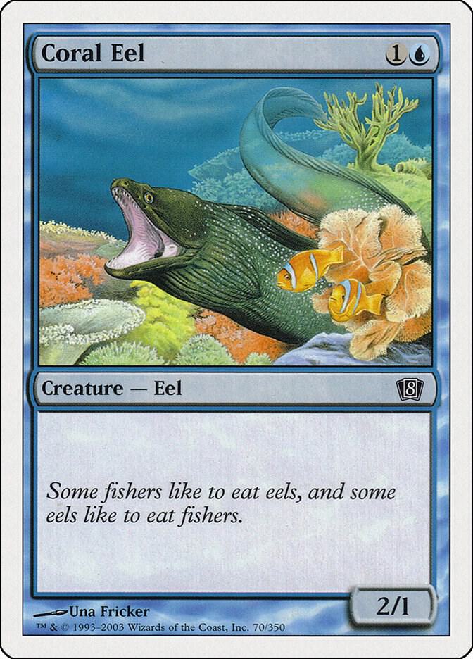 Coral Eel (70) [Eighth Edition]
