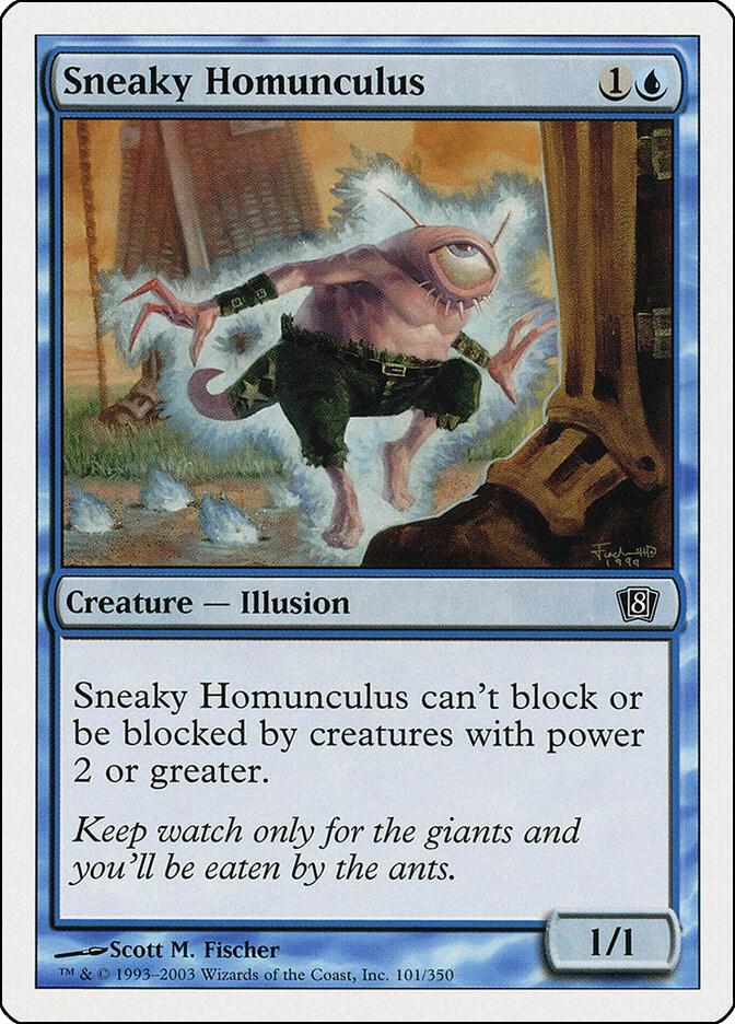 Sneaky Homunculus (101) [Eighth Edition]