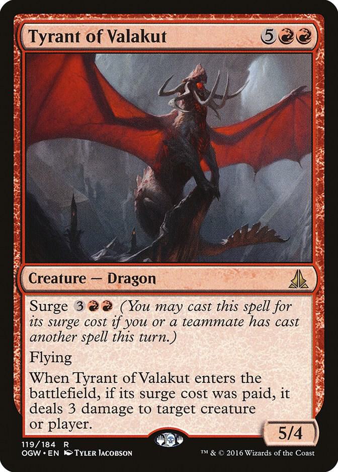 Tyrant of Valakut (119) [Oath of the Gatewatch]