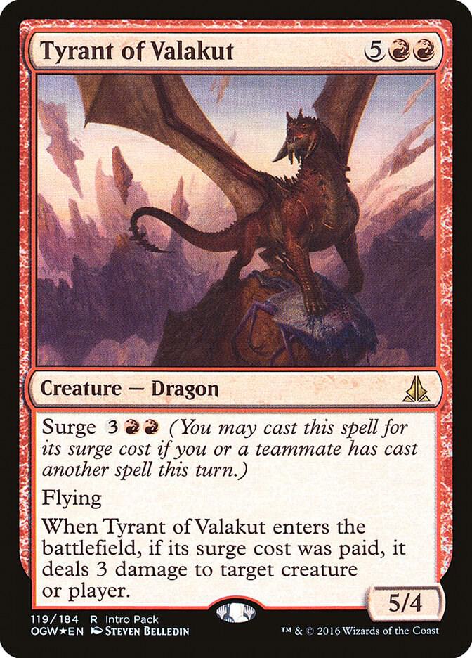 Tyrant of Valakut (119) [Unique and Miscellaneous Promos]