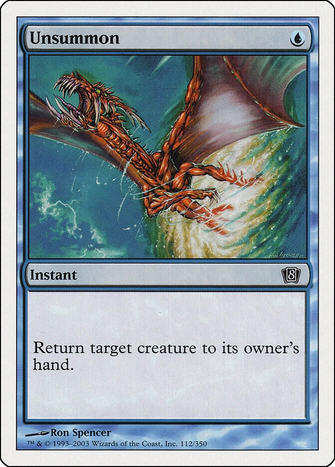 Unsummon (112) [Eighth Edition]
