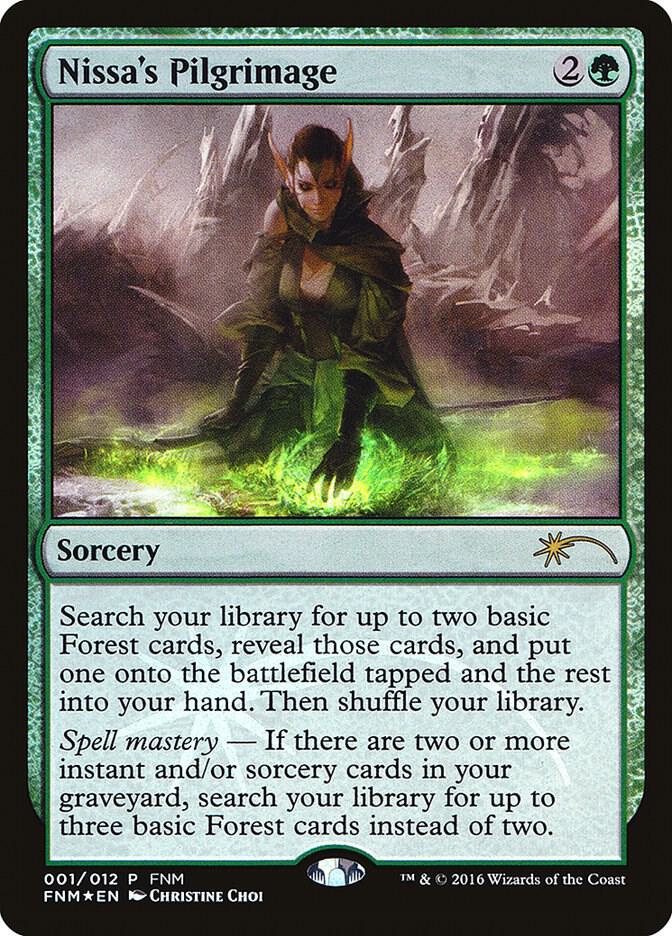 Nissa's Pilgrimage (1) [FNM Promos]