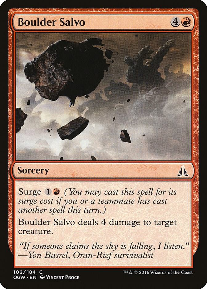 Boulder Salvo (102) [Oath of the Gatewatch]