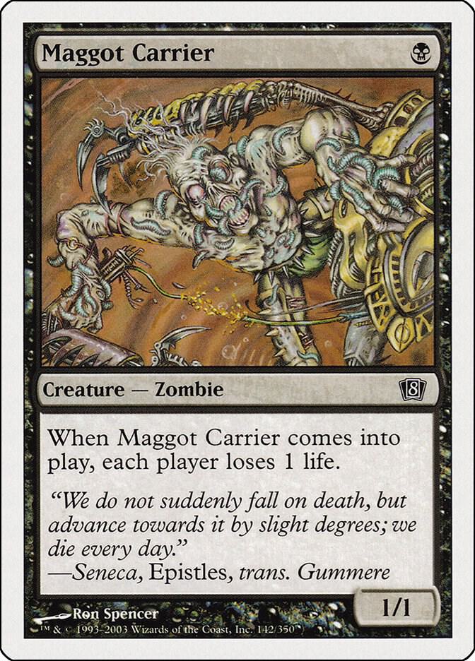 Maggot Carrier (142) [Eighth Edition]