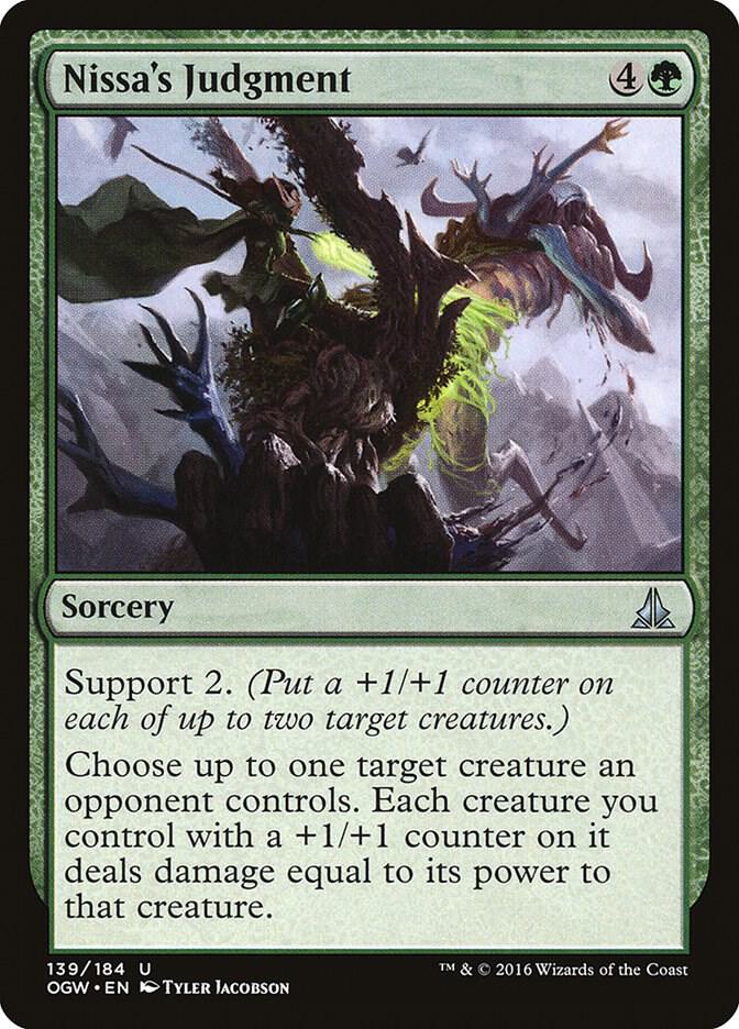 Nissa's Judgment (139) [Oath of the Gatewatch]