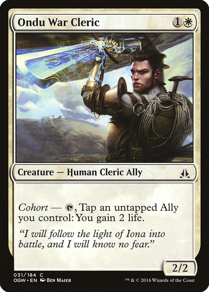 Ondu War Cleric (31) [Oath of the Gatewatch]