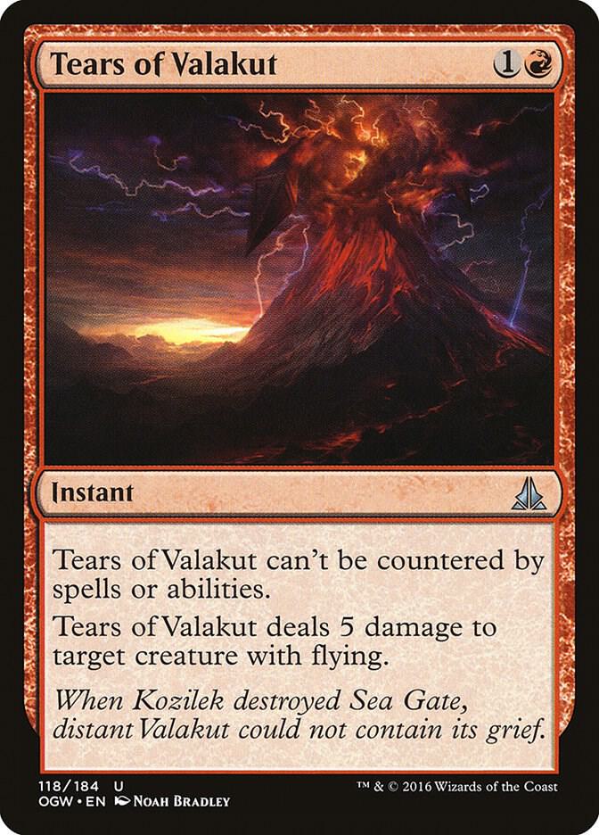 Tears of Valakut (118) [Oath of the Gatewatch]