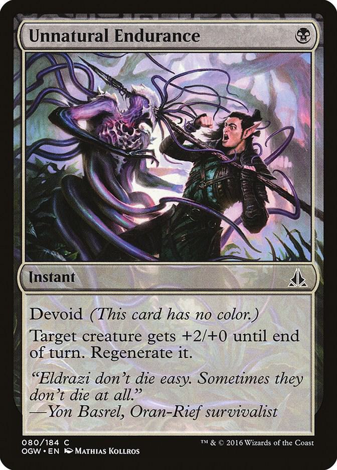 Unnatural Endurance (80) [Oath of the Gatewatch]