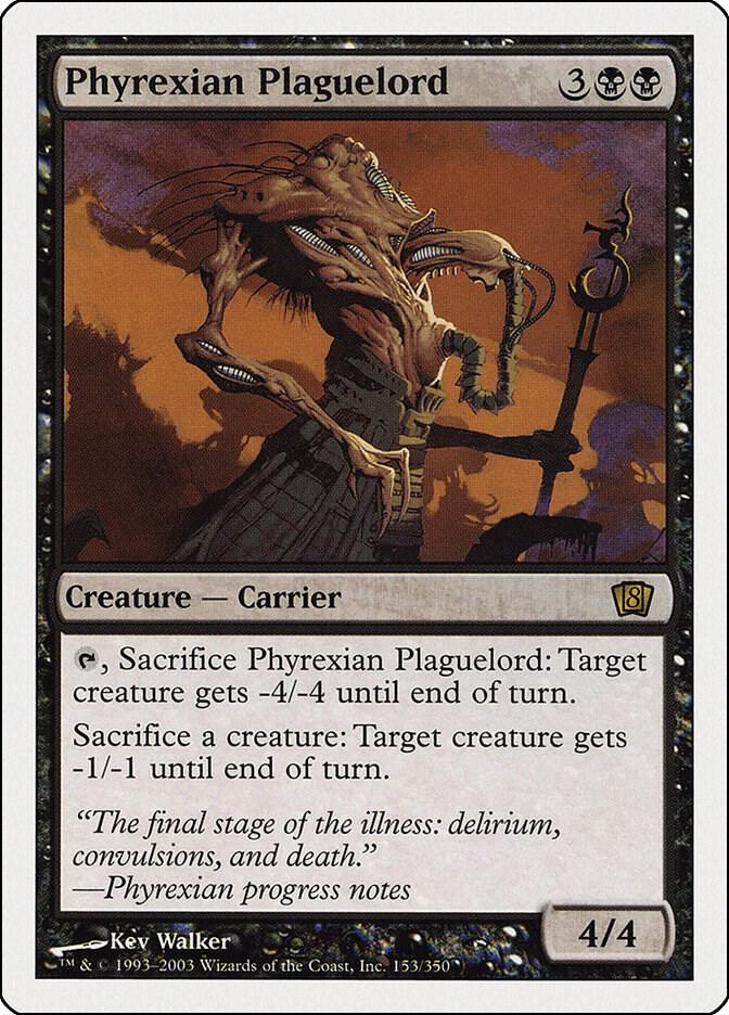 Phyrexian Plaguelord (153) [Eighth Edition]