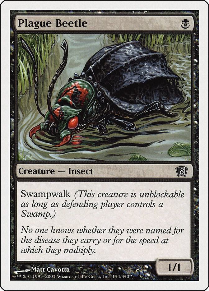 Plague Beetle (154) [Eighth Edition]