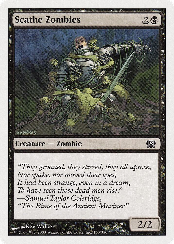 Scathe Zombies (160) [Eighth Edition]