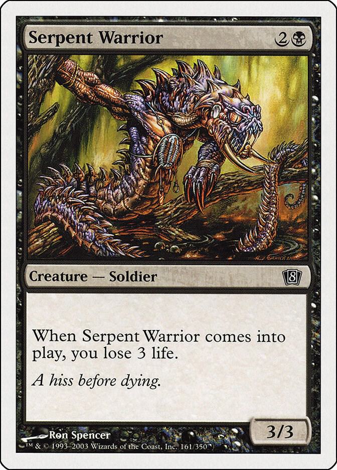 Serpent Warrior (161) [Eighth Edition]