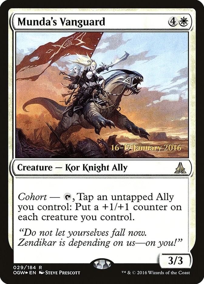 Munda's Vanguard (29) [Prerelease Cards]