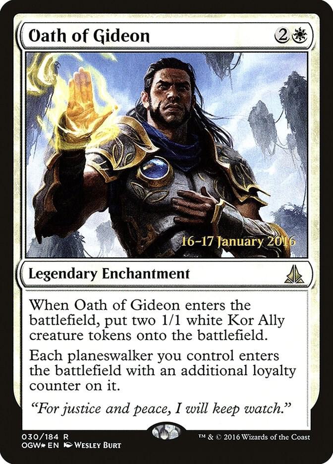 Oath of Gideon (30) [Prerelease Cards]