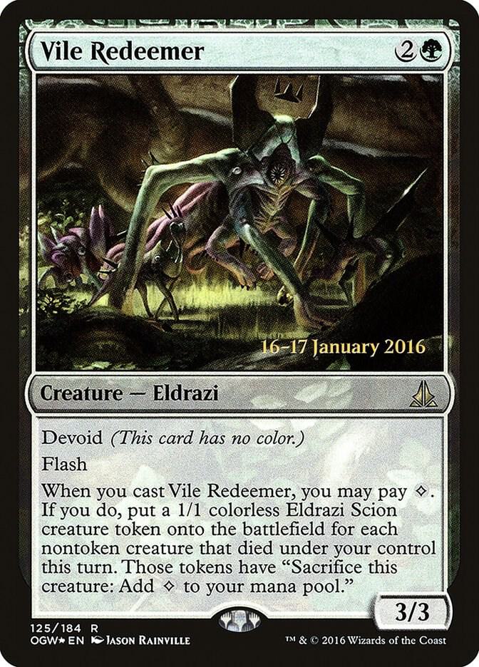 Vile Redeemer (125) [Prerelease Cards]