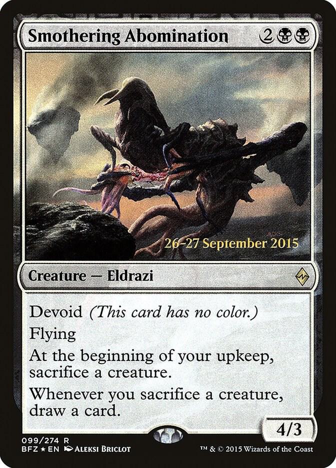 Smothering Abomination (99) [Prerelease Cards]