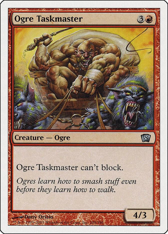 Ogre Taskmaster (205) [Eighth Edition]