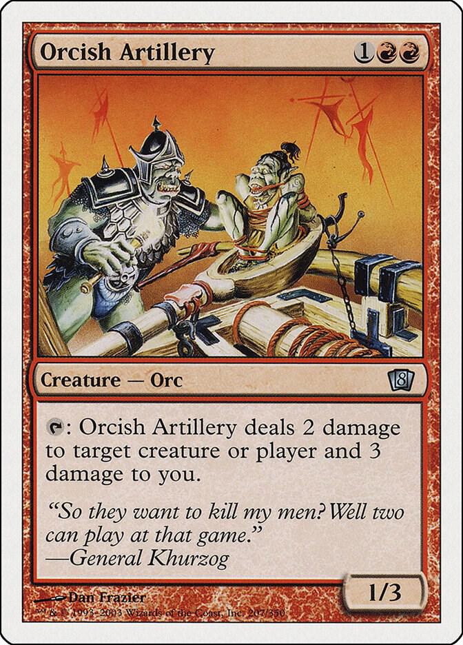 Orcish Artillery (207) [Eighth Edition]