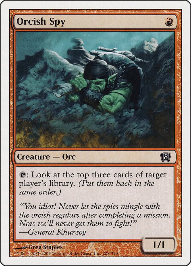 Orcish Spy (208) [Eighth Edition]