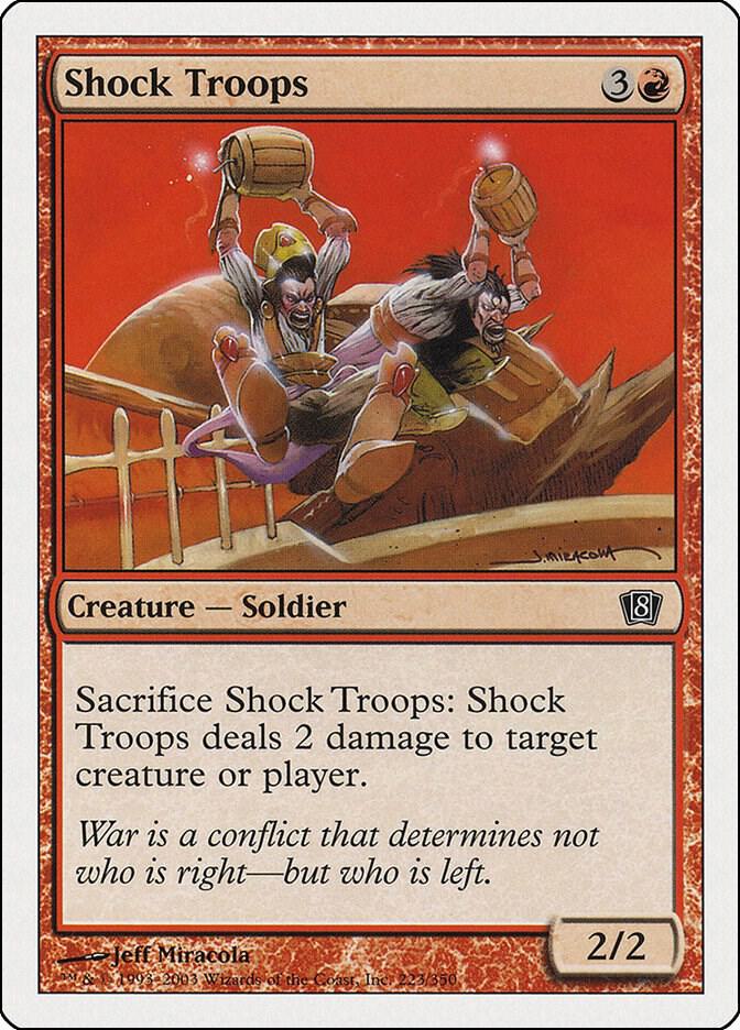 Shock Troops (223) [Eighth Edition]