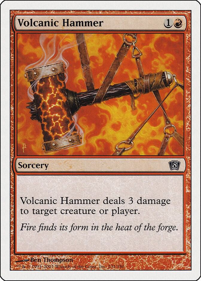 Volcanic Hammer (231) [Eighth Edition]