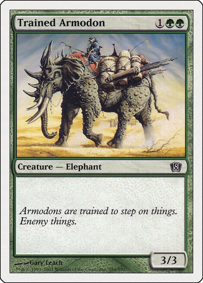 Trained Armodon (284) [Eighth Edition]