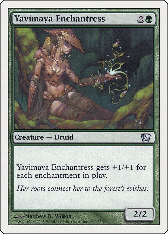 Yavimaya Enchantress (290) [Eighth Edition]
